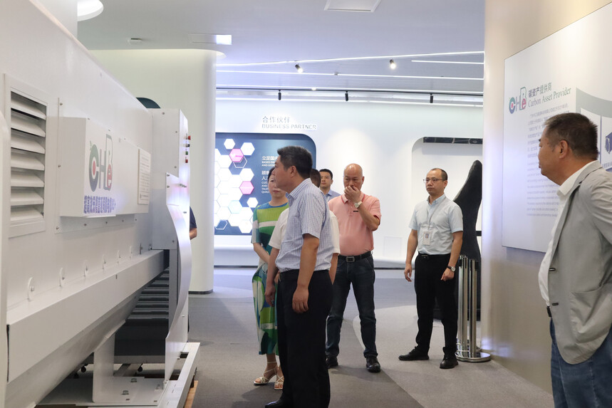  【考察交流】 贛縣區(qū)委書(shū)記、贛州高新區(qū)黨工委書(shū)記廖永平一行到訪廣東中匯寶能源科技有限公司