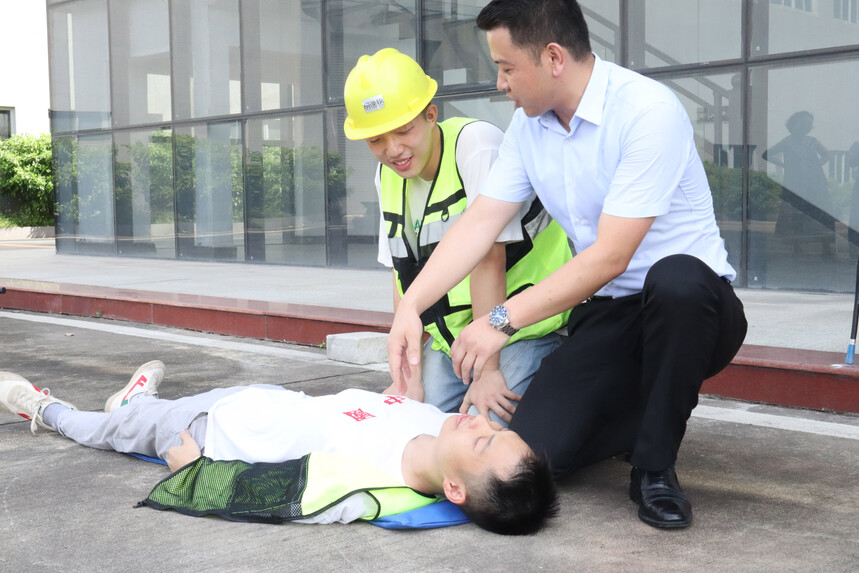  【六月安全生產(chǎn)月】恩平工廠組織消防演練及心肺復(fù)蘇救治演練